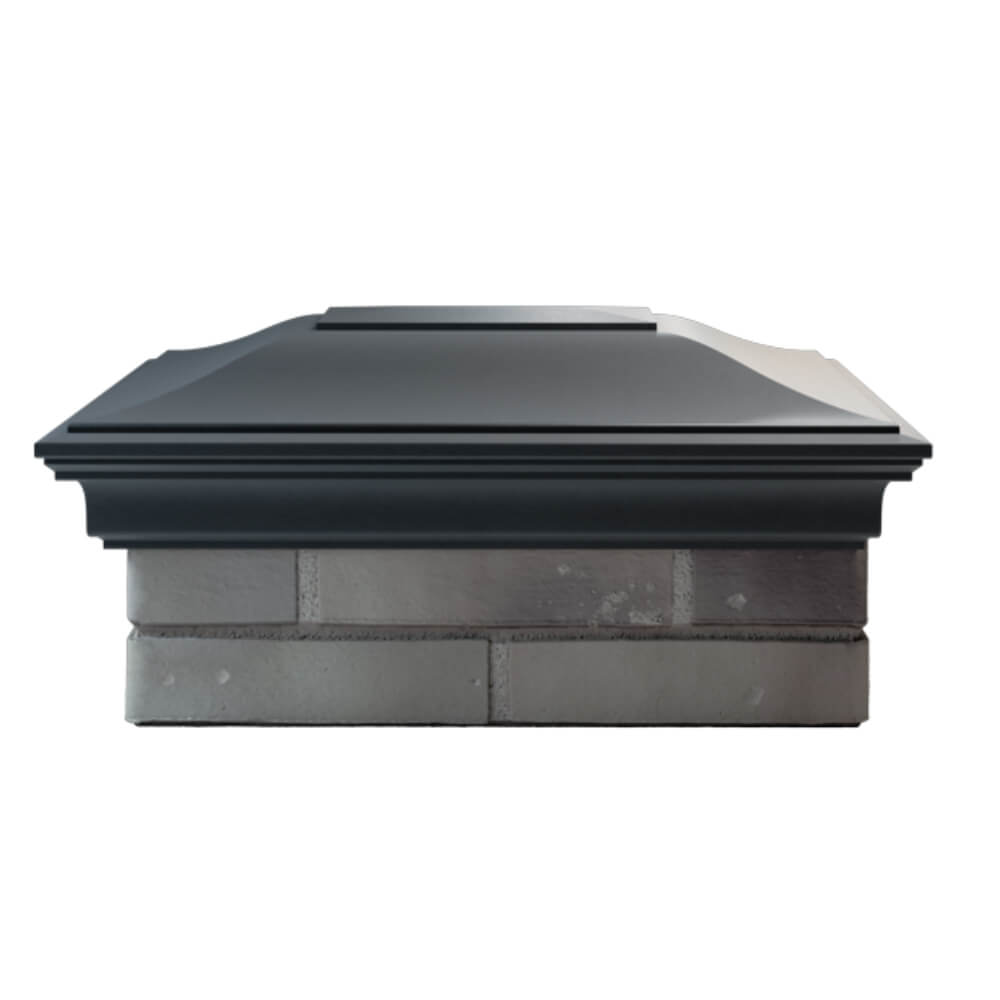 Колпак Zking Монблан Серый на столб 2х1.5 кирпича (515х385мм) в Грозном фото