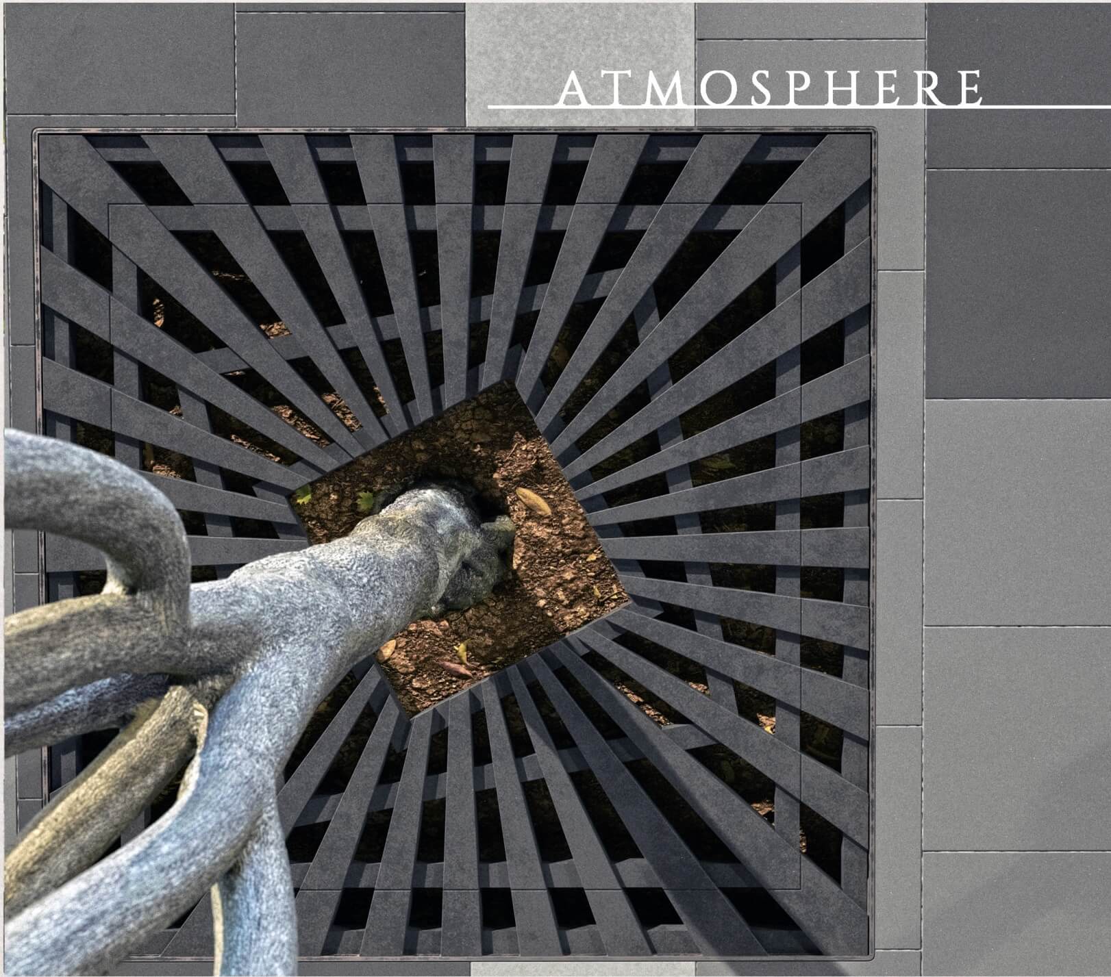 Приствольная решетка для дерева ZKING ATMOSPHERE 1.2х1.2м Черная в Грозном фото