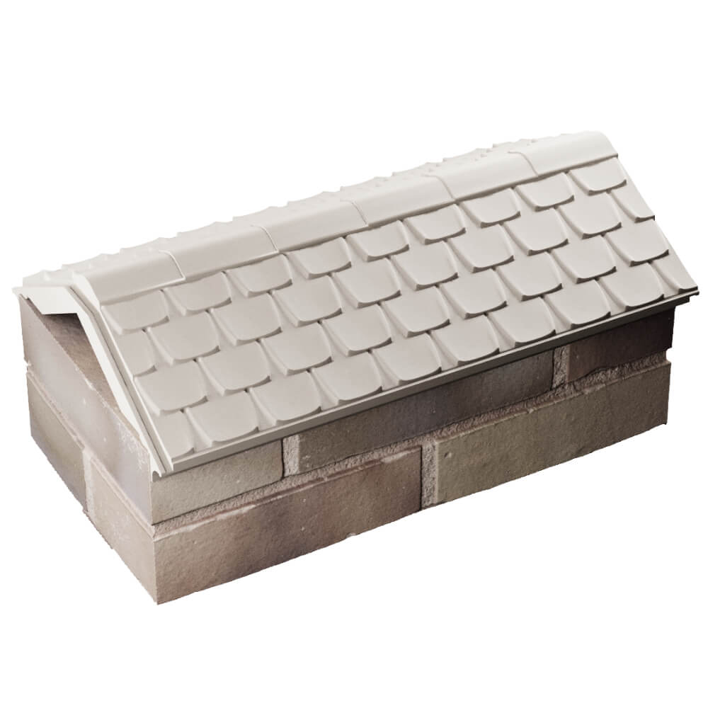 Парапет Zking Эльбрус Бежевый с посадкой на 1 кирпич (255мм) в Грозном фото