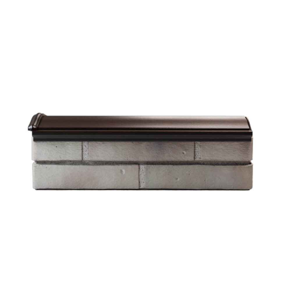 Парапет Zking Монблан Коричневый посадка на 0.5 кирпича (130мм) в Грозном фото