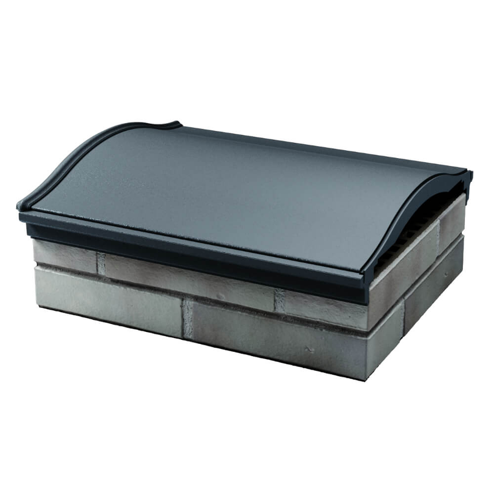 Парапет Zking Монблан Серый посадка на 1.5 кирпича (355/385мм) в Грозном фото