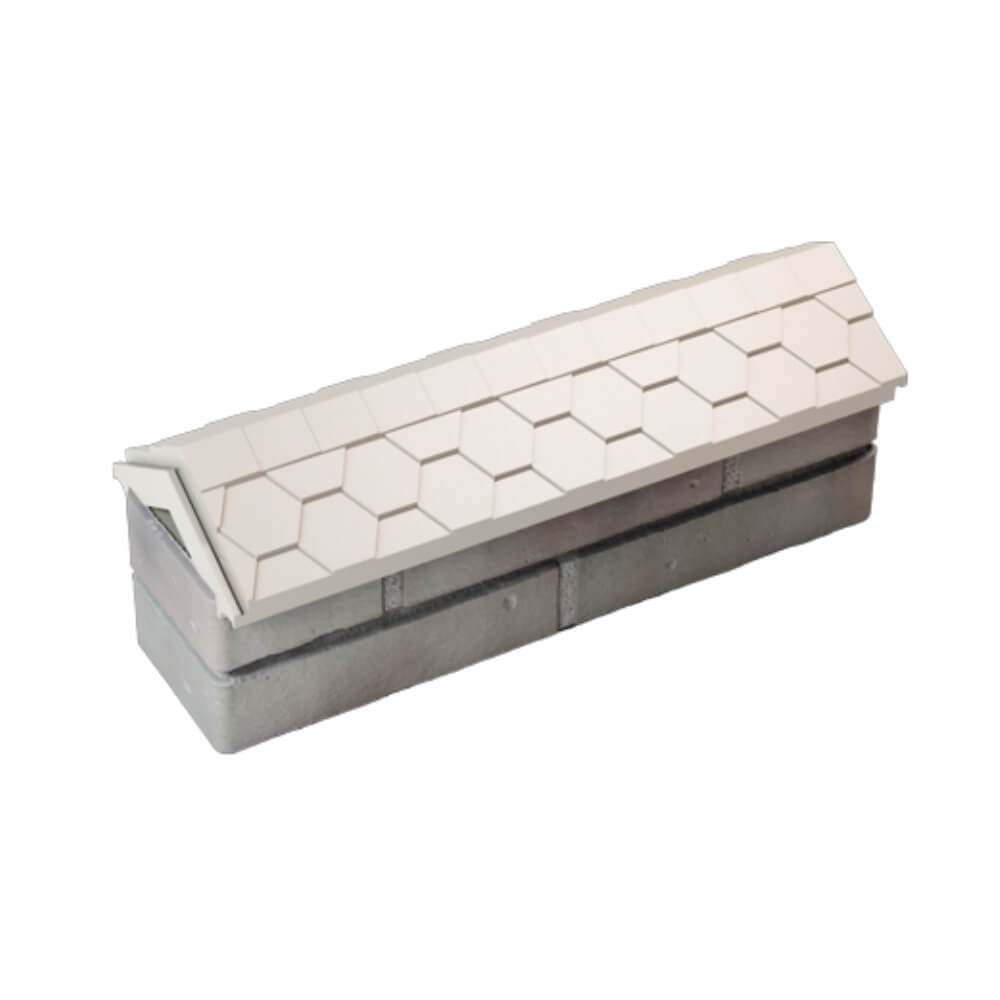 Парапет Zking Эверест Бежевый с посадкой на 0.5 кирпича (130мм) в Грозном фото