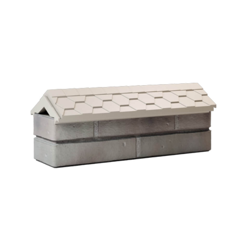 Парапет Zking Эверест Бежевый с посадкой на 0.5 кирпича (130мм) Грозный фото