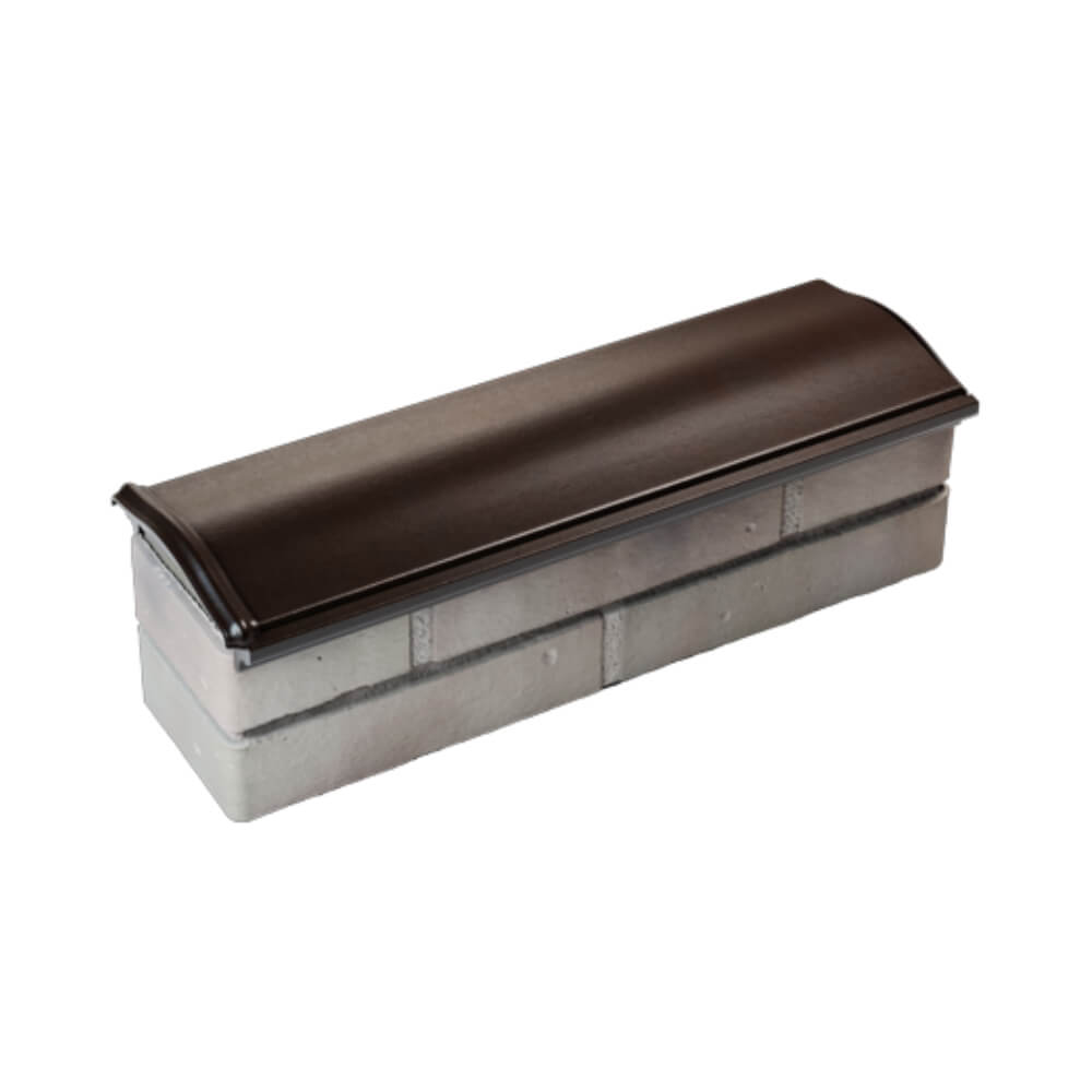 Парапет Zking Монблан Коричневый посадка на 0.5 кирпича (130мм) в Грозном фото