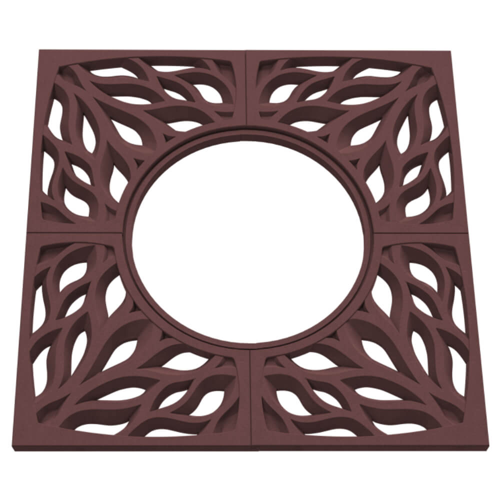 Приствольная решетка для дерева ZKING CRUST 1.2х1.2м Коричневая в Грозном фото