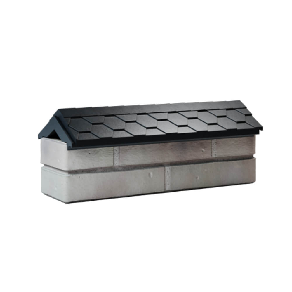 Парапет Zking Эверест Черный с посадкой на 0.5 кирпича (130мм) Грозный фото