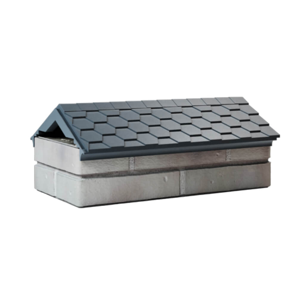 Парапет Zking Эверест Серый с посадкой на 1 кирпич (200/225/255мм) Грозный фото