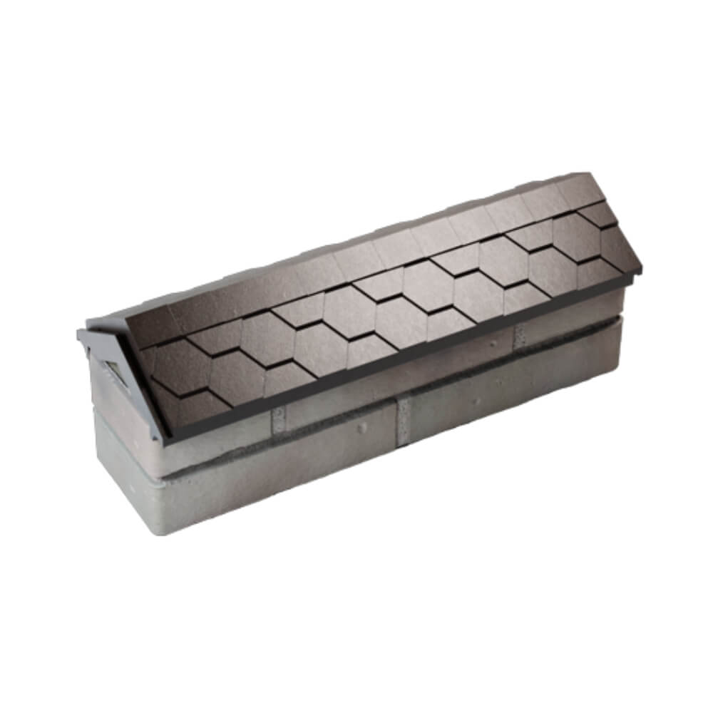 Парапет Zking Эверест Коричневый с посадкой на 0.5 кирпича (130мм) в Грозном фото