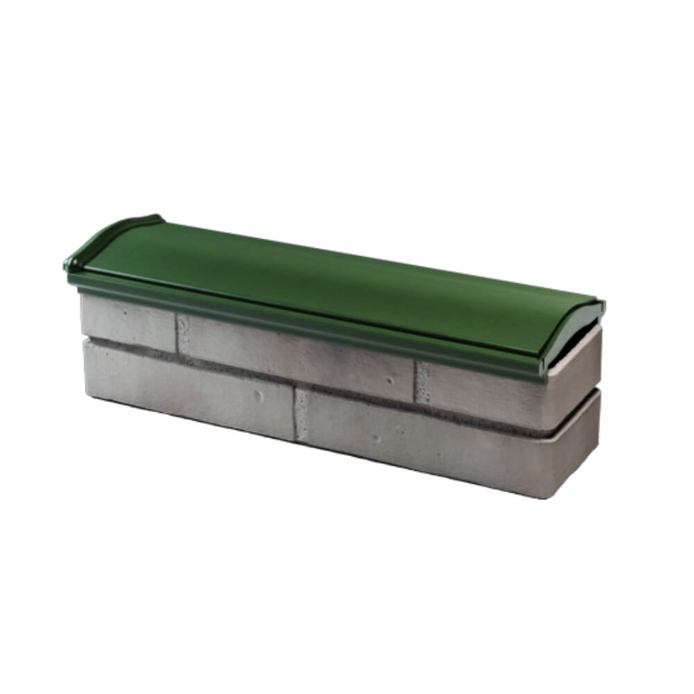 Парапет Zking Монблан Зеленый посадка на 0.5 кирпича (130мм) в Грозном фото