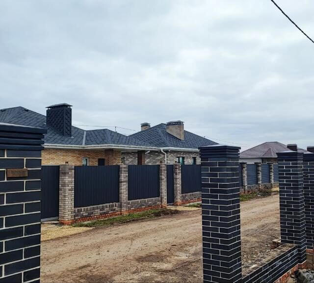 Колпак Zking Бона ХайТек Серый на столб 1.5х1.5 кирпича (385х385мм) в Грозном фото