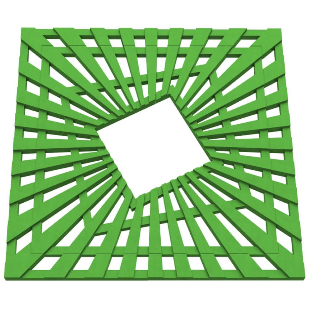 Приствольная решетка для дерева ZKING ATMOSPHERE 1.2х1.2м Зеленая в Грозном фото