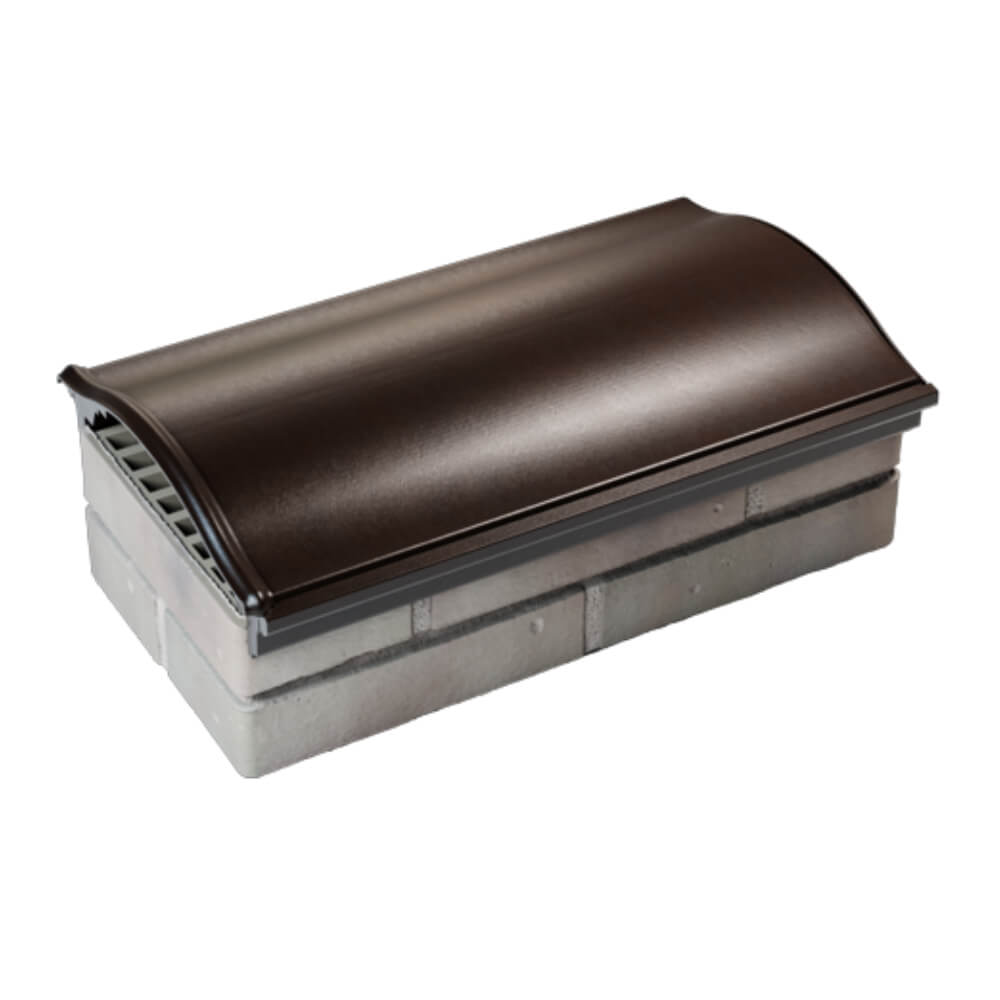 Парапет Zking Монблан Коричневый посадка на 1 кирпич (200/225/255мм) в Грозном фото