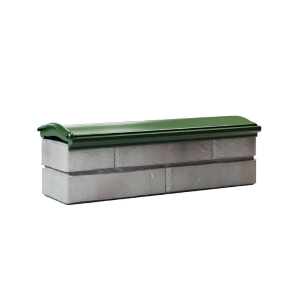 Парапет Zking Монблан Зеленый посадка на 0.5 кирпича (130мм) Грозный фото