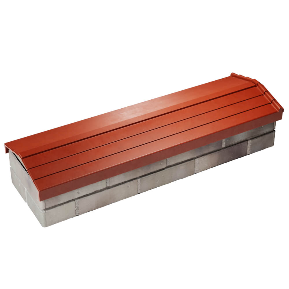 Парапет Zking Бона ХайТек Красный посадка на 0.5 кирпича (130мм) в Грозном фото