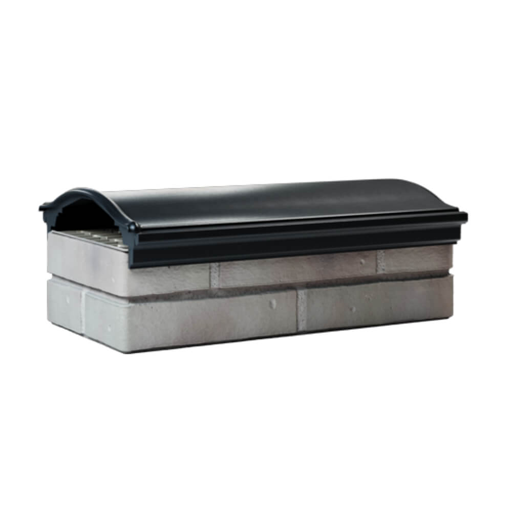 Парапет Zking Монблан Черный посадка на 1 кирпич (200/225/255мм) Грозный фото