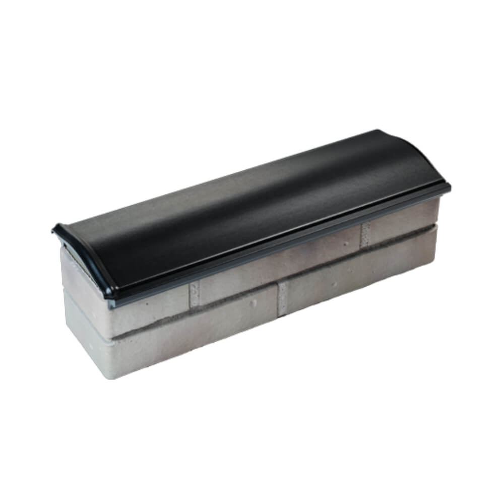 Парапет Zking Монблан Черный посадка на 0.5 кирпича (130мм) в Грозном фото