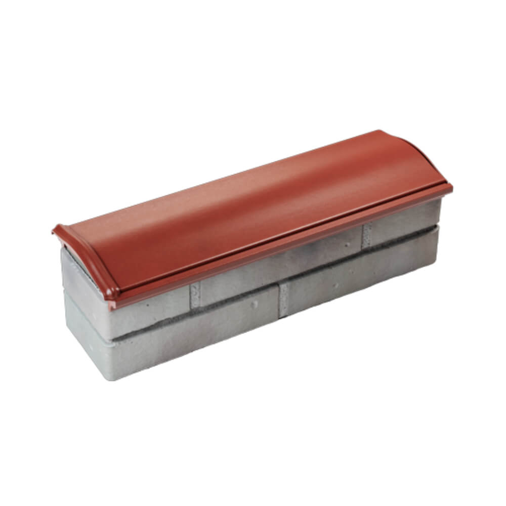 Парапет Zking Монблан Красный посадка на 0.5 кирпича (130мм) в Грозном фото