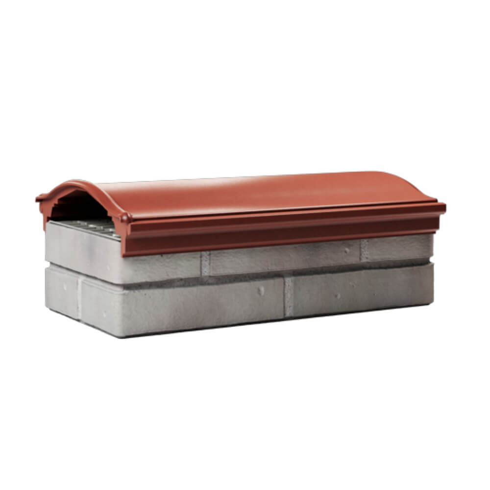 Парапет Zking Монблан Красный посадка на 1 кирпич (200/225/255мм) Грозный фото