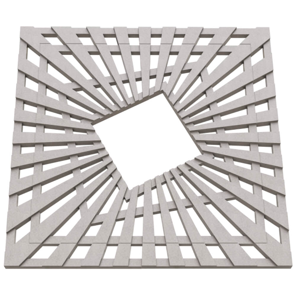 Приствольная решетка для дерева ZKING ATMOSPHERE 1.2х1.2м Бежевая в Грозном фото