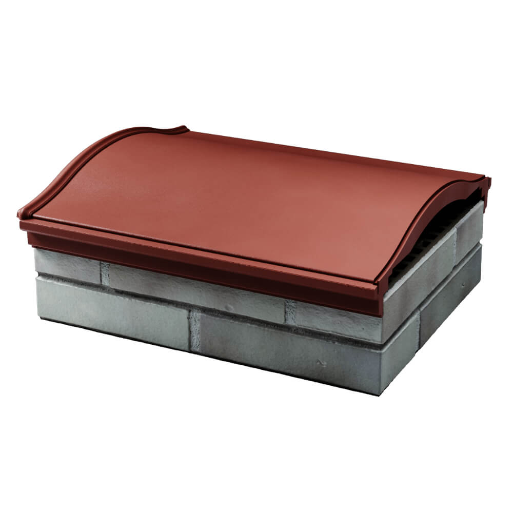 Парапет Zking Монблан Красный посадка на 1.5 кирпича (355/385мм) в Грозном фото