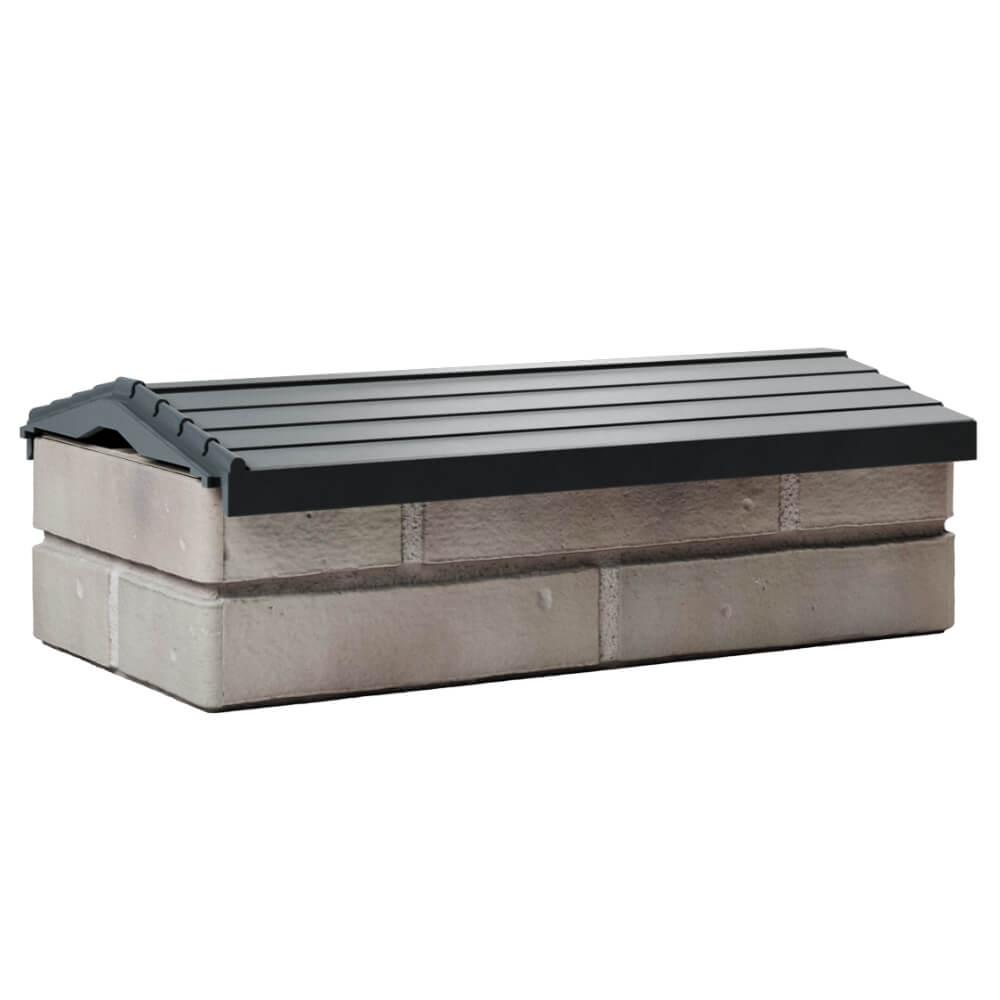 Парапет Zking Бона ХайТек Серый с посадкой на 1 кирпич (200/225/255мм) Грозный фото