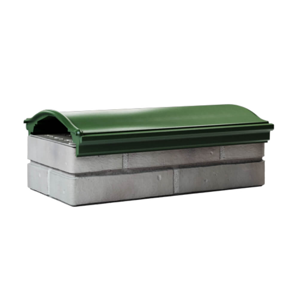 Парапет Zking Монблан Зеленый посадка на 1 кирпич (200/225/255мм) Грозный фото