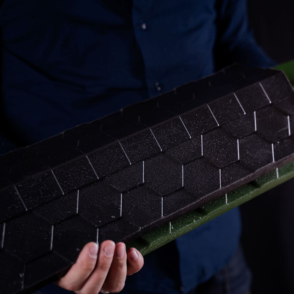 Парапет Zking Эверест Черный с посадкой на 1 кирпич (200/225/255мм) в Грозном фото