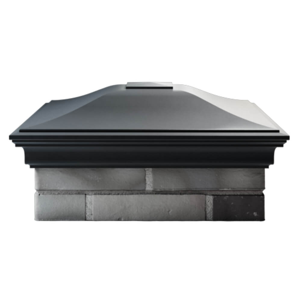 Колпак Zking Монблан Серый на столб 2х2 кирпича (515х515мм) в Грозном фото