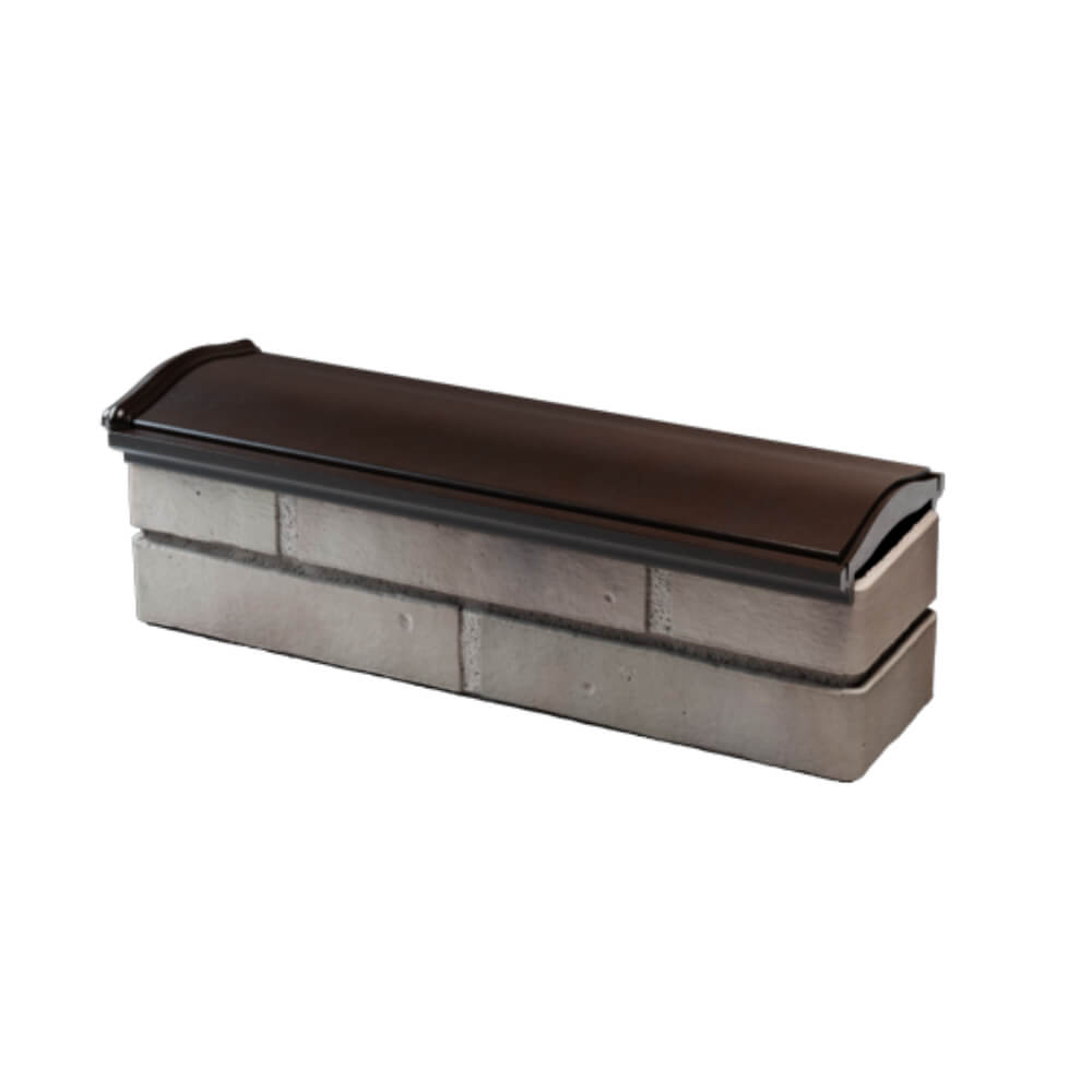 Парапет Zking Монблан Коричневый посадка на 0.5 кирпича (130мм) в Грозном фото