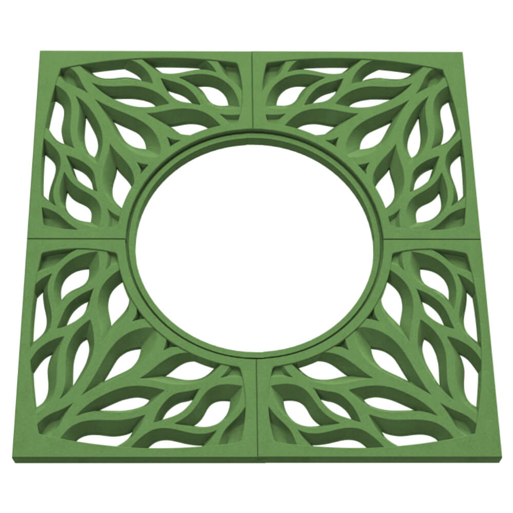 Приствольная решетка для дерева ZKING CRUST 1.2х1.2м Зеленая в Грозном фото