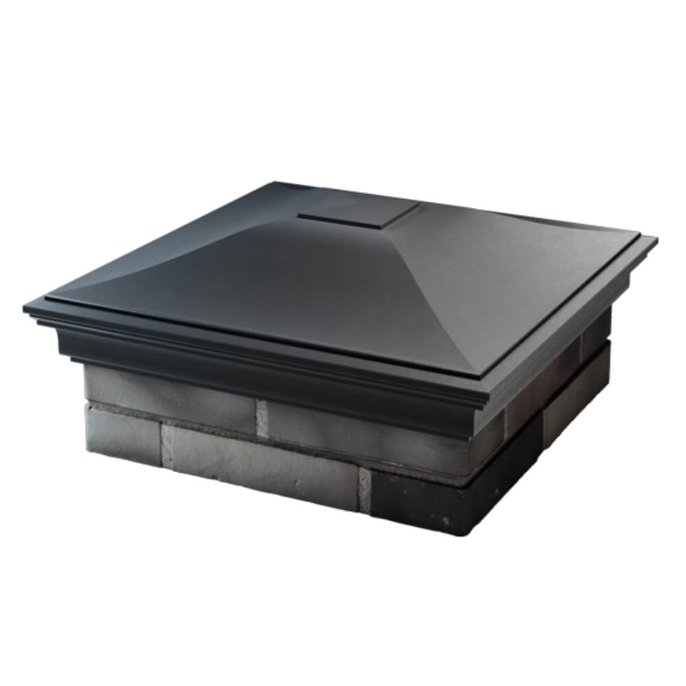 Колпак Zking Монблан Серый на столб 2х2 кирпича (515х515мм) в Грозном фото