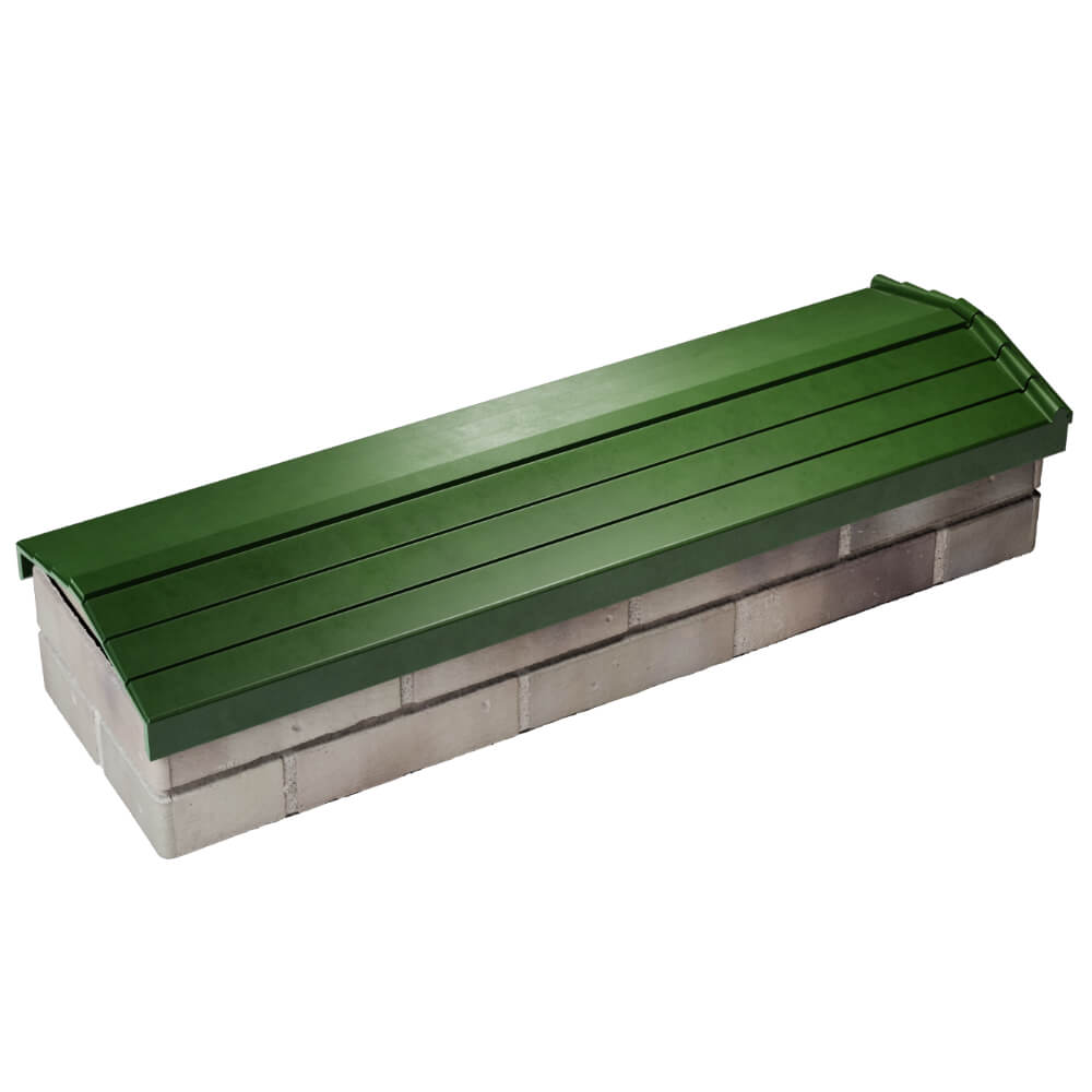 Парапет Zking Бона ХайТек Зеленый посадка на 0.5 кирпича (130мм) в Грозном фото