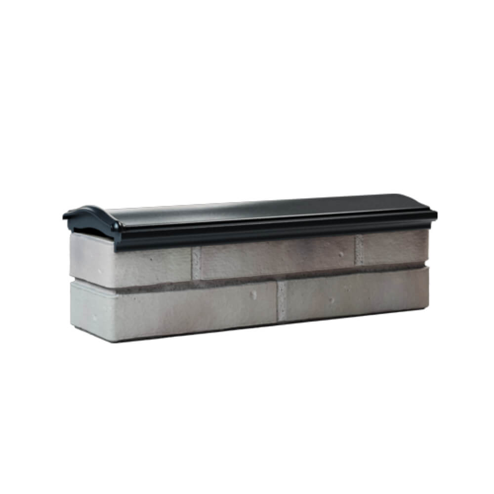 Парапет Zking Монблан Черный посадка на 0.5 кирпича (130мм) Грозный фото