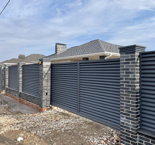 Колпак Zking Бона ХайТек Серый на столб 1.5х1.5 кирпича (385х385мм) в Грозном фото