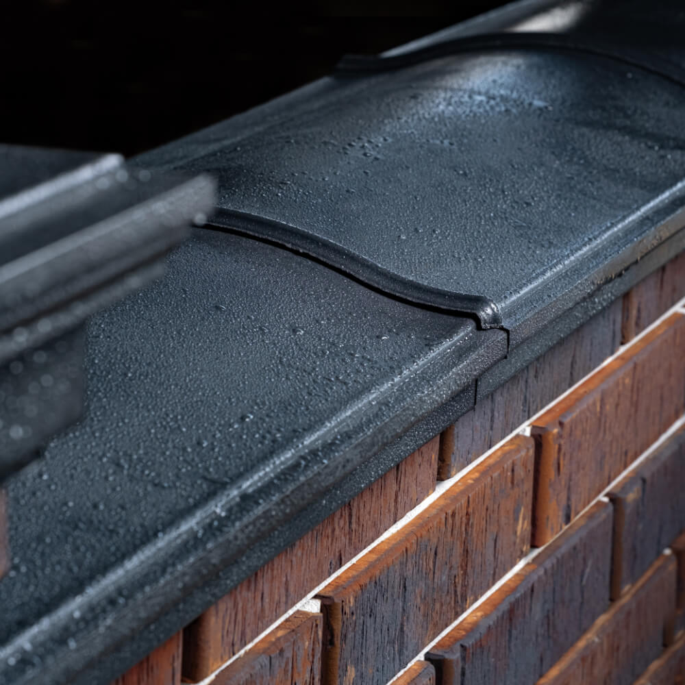 Парапет Zking Монблан Черный посадка на 0.5 кирпича (130мм) в Грозном фото