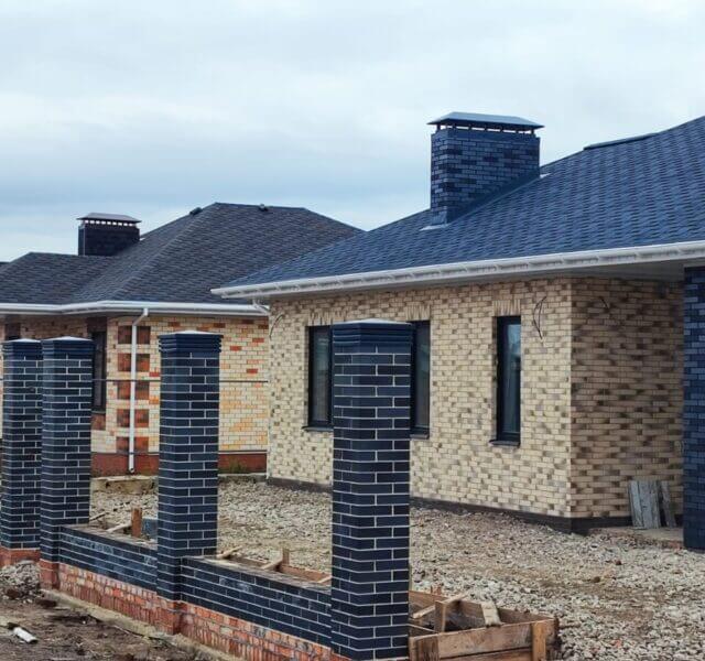 Колпак Zking Бона ХайТек Серый на столб 1.5х1.5 кирпича (385х385мм) в Грозном фото