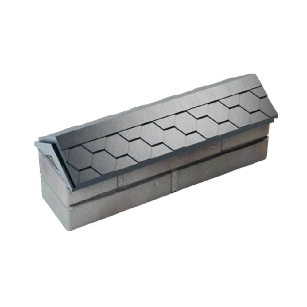 Парапет Zking Эверест Серый с посадкой на 0.5 кирпича (130мм) в Грозном фото